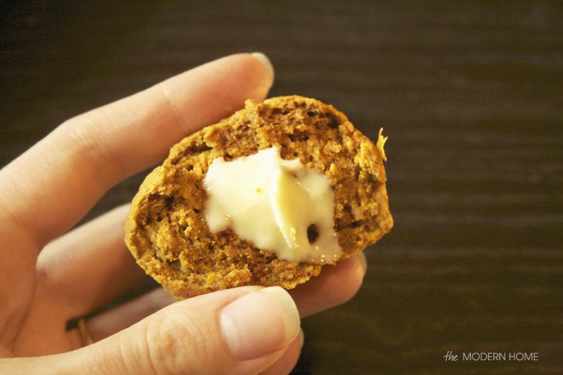 high-protein pumpkin muffins