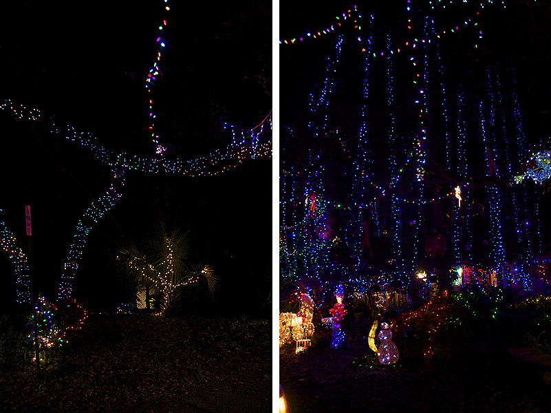 North Forest Beach Christmas Lights