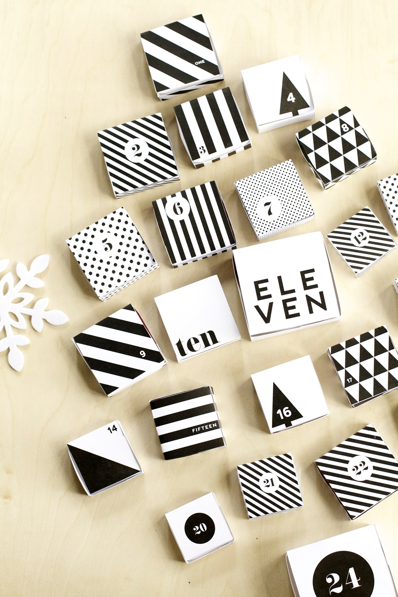 Modern Christmas Advent