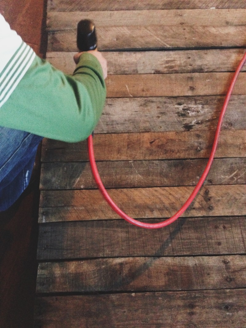 Wood Pallet Door